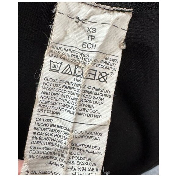 Active by Old Navy GoDRY Running Top Long Sleeve Full Zip Front Women's SZ XS - Picture 7 of 8